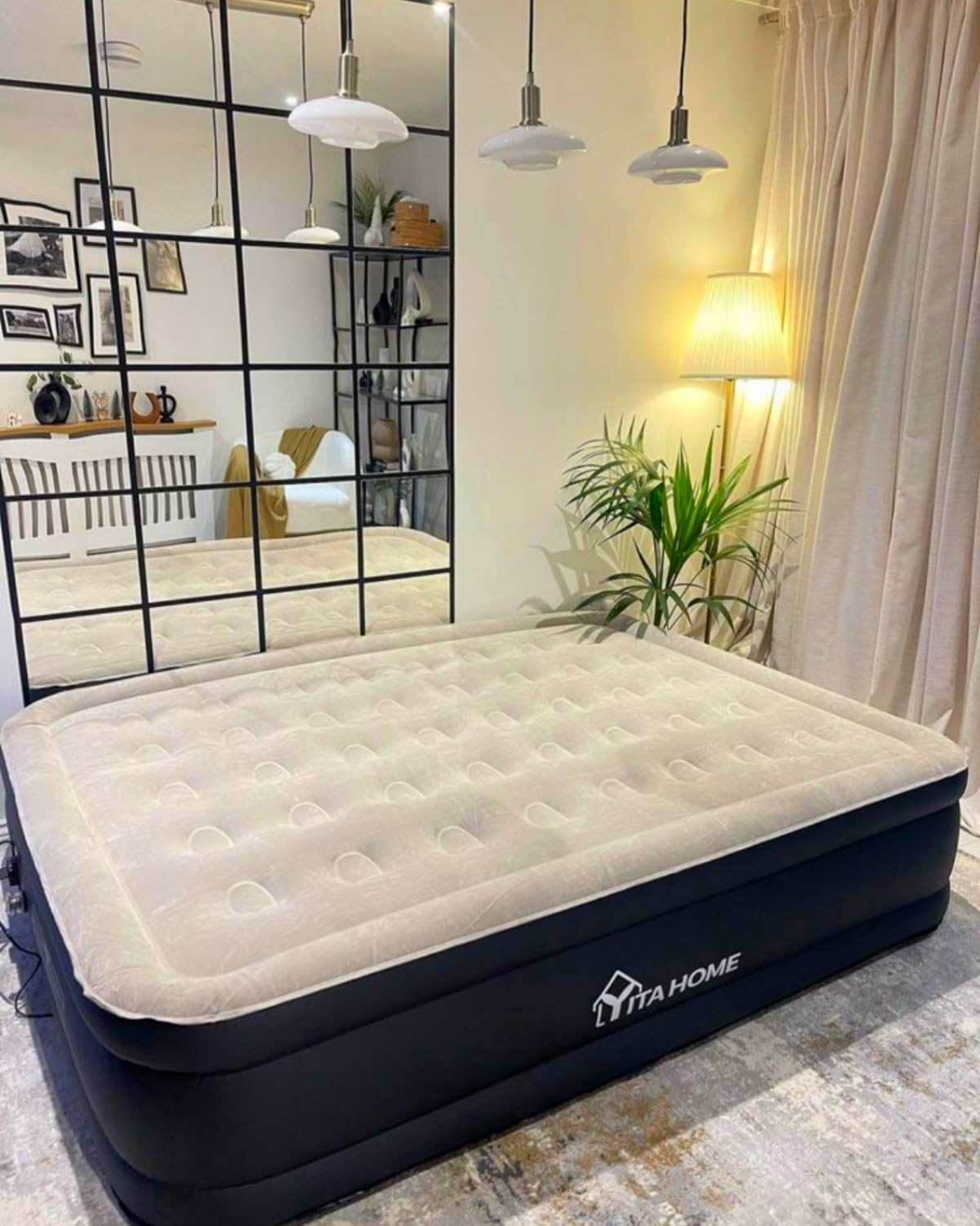 King Size Air Bed with Built-in Pump