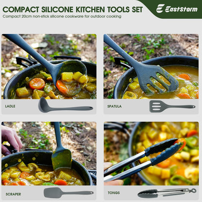 Mini Camping Accessories Kitchen Utensil Set